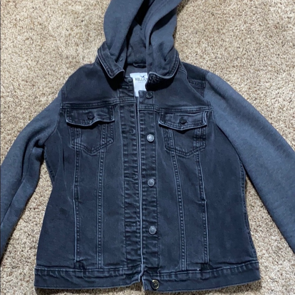 Hollister women's large Jean jacket